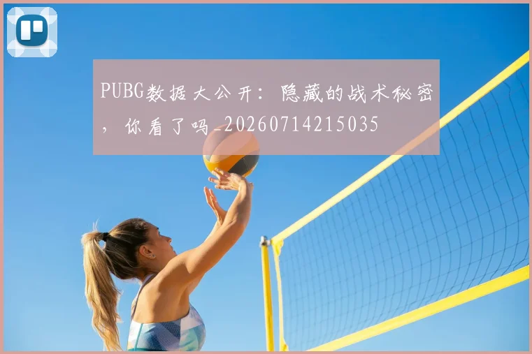 PUBG数据大公开：隐藏的战术秘密，你看了吗_20260714215035
